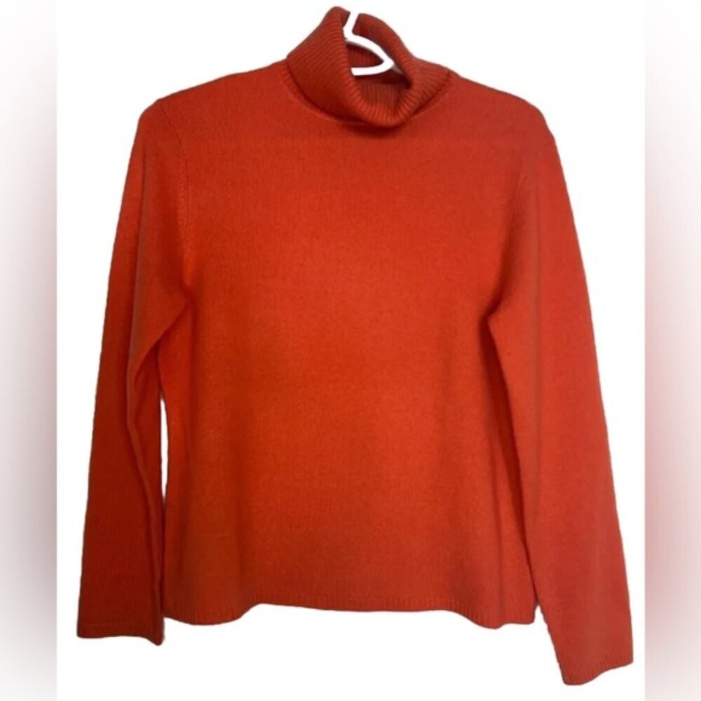 Pursuits, ltd. 100% CASHMERE‎ Made in Hong Kong 🇭🇰 Turtleneck Sweater SMALL